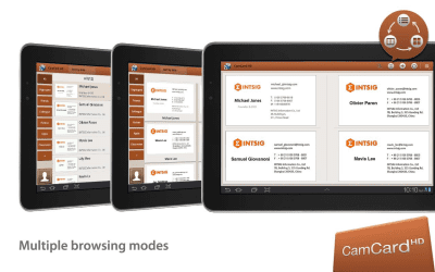 Screenshot of the application CamCard HD Free-BizCard Reader - #2