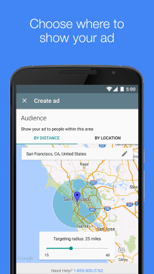 Screenshot of the application AdWords Express - #2
