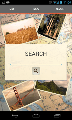 Screenshot of the application 50 States - #2