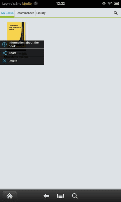 Screenshot of the application Italian law - #2