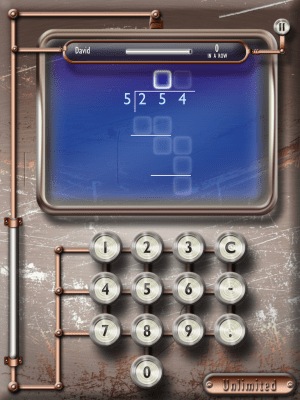 Screenshot of the application Mathemagica Free - Kids Math - #2