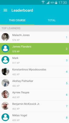 Screenshot of the application Learn HTML - #7