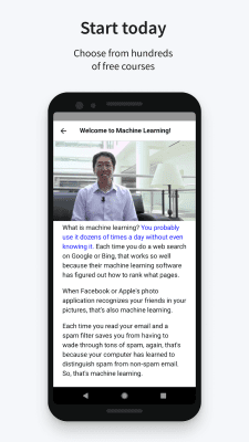 Screenshot of the application Coursera - #6