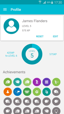 Screenshot of the application Learn CSS - #5