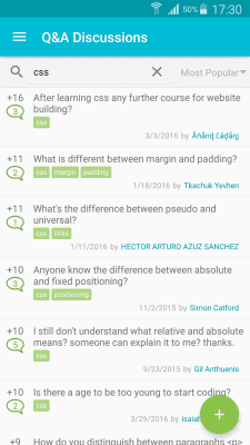 Screenshot of the application Learn CSS - #6