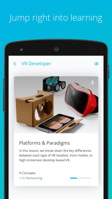 Screenshot of the application Udacity - Learn Programming - #2