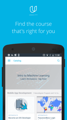 Screenshot of the application Udacity - Learn Programming - #4