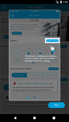 Screenshot of the application Cisco TKL - #2