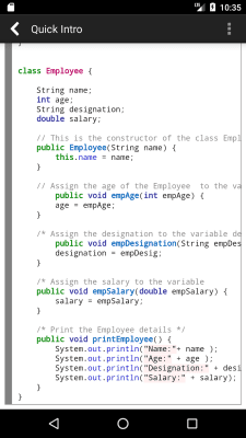 Screenshot of the application Jedona - Compiler for Java - #4