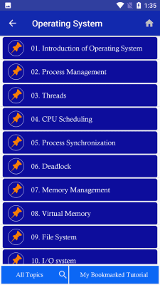 Screenshot of the application Operating System - All In One - #2