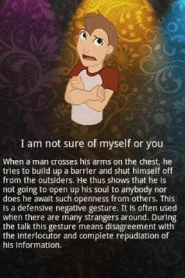 Screenshot of the application How to read minds - #2