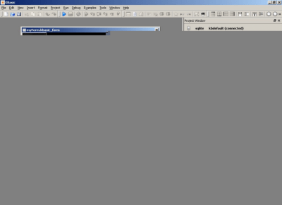 Screenshot of the application KBasic - #5