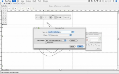 Screenshot of the application TypeTool - #2