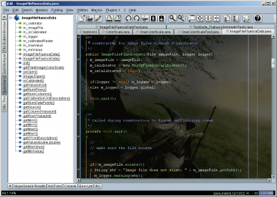 Screenshot of the application jEdit - #3