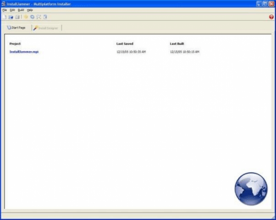 Screenshot of the application InstallJammer - #2