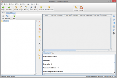 Screenshot of the application Automize - #6