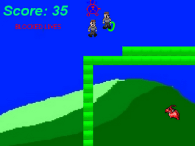 Screenshot of the application Super Vadimka 2 Revenge of Dr. Kulechka - #2