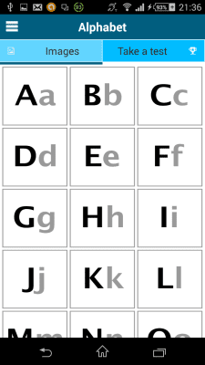 Screenshot of the application French 50 languages - #5