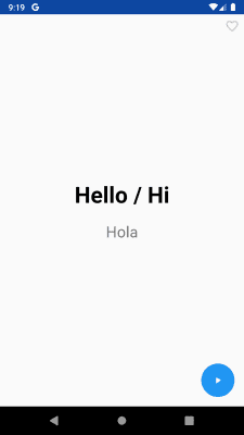 Screenshot of the application Learn Spanish Phrasebook - #3