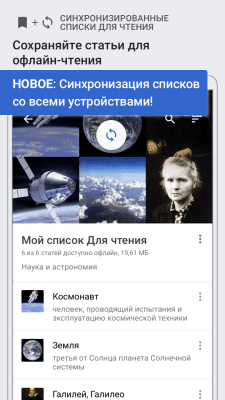 Screenshot of the application Wikipedia - #5
