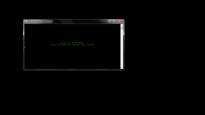 Screenshot of the application WinLocker - #2