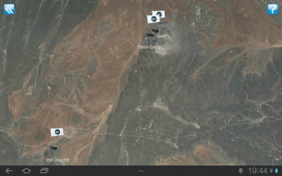 Screenshot of the application NASA Desert RATS Virtual Site - #2