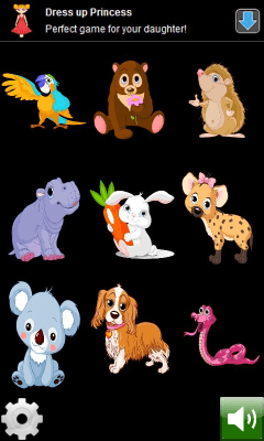 Screenshot of the application Animal World - #6