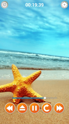 Screenshot of the application Sounds of the Sea and Waves - #2