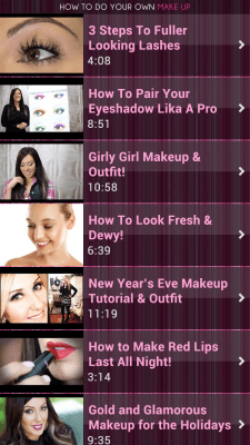 Screenshot of the application Like Makeup - #3
