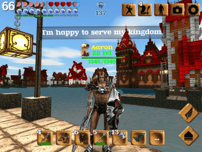 Screenshot of the application Block Story - #3