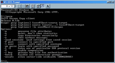 Screenshot of the application PSCP - #2