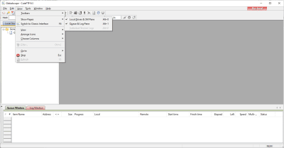 Screenshot of the application CuteFTP - #2
