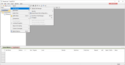 Screenshot of the application CuteFTP - #3