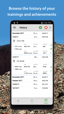 Screenshot of the application Altimeter - Altimeter - #6