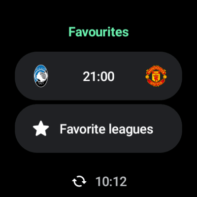 Screenshot of the application FotMob - #8