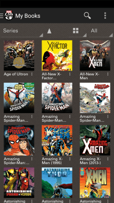 Screenshot of the application Marvel Comics - #3