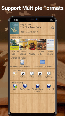 Screenshot of the application EBook Reader & Free ePub Books - #1