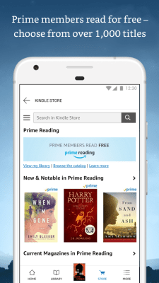 Screenshot of the application Amazon Kindle - #3