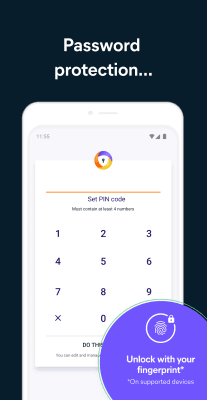 Screenshot of the application Avast Secure Browser - #7