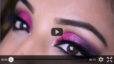 Screenshot of the application Makeup Lessons - #6