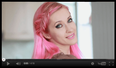 Screenshot of the application Beautiful Hairstyles - #2