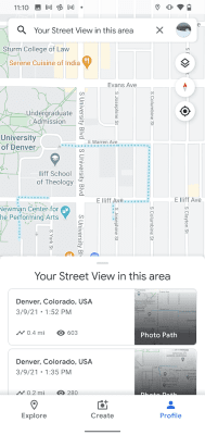Screenshot of the application Google Street View - #7