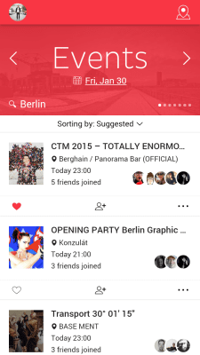 Screenshot of the application VAMOS - #2