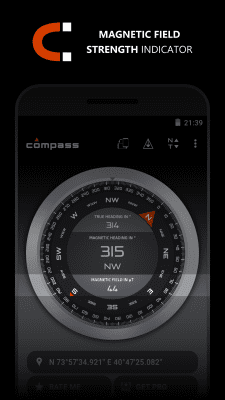 Screenshot of the application Gabenative Compass - #4