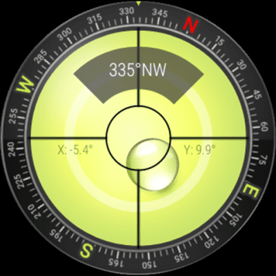 Screenshot of the application Compass Level & GPS - #8
