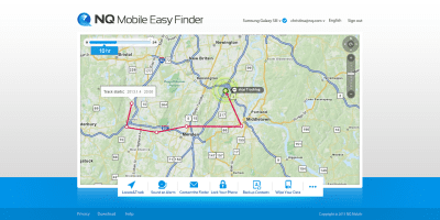 Screenshot of the application NQ Mobile Easy Finder - #7
