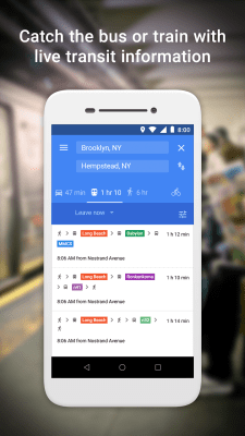 Screenshot of the application Google Maps Go - #3