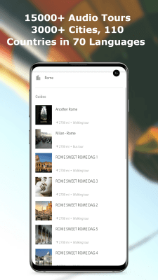 Screenshot of the application izi.TRAVEL - #3