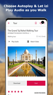 Screenshot of the application izi.TRAVEL - #7