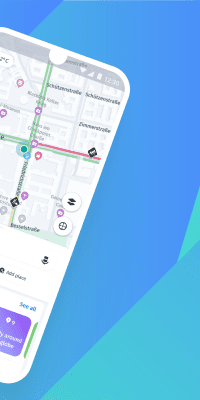 Screenshot of the application HERE WeGo - #2